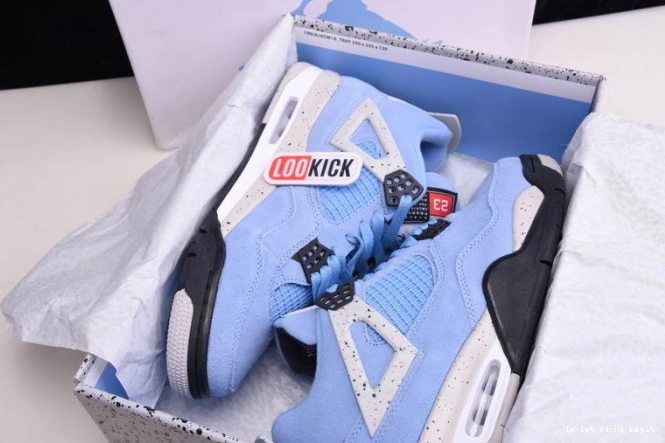Blue JORDAN CT8527-400 AIR 4 University 0731